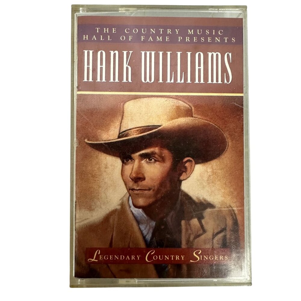 Hank Williams Legendary Country Singers Cassette Time Life Music 1994 Compilatio